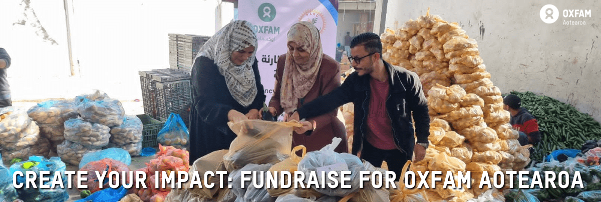 fundraise for oxfam banner